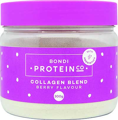 984528 Bondi Protein Co Collagen Blend Berry 300g